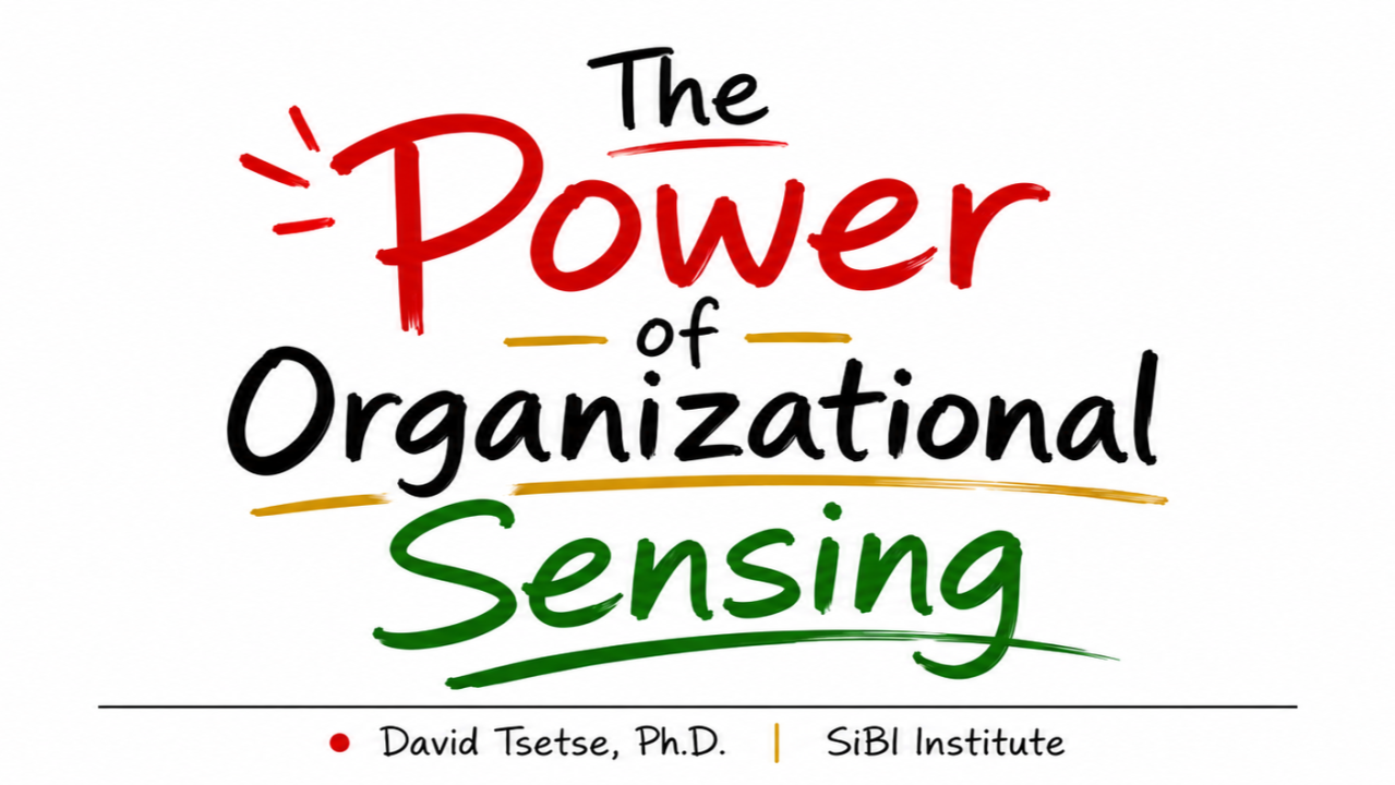 Why Organizational Sensing is Becoming the Next Competitive Advantage